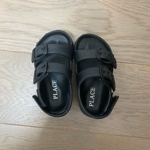 Toddler Buckled Sandals- size 4c